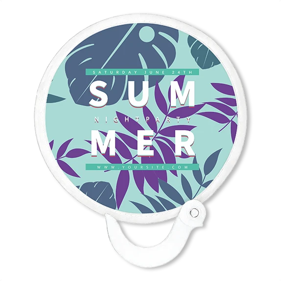 Outdoor Summer Party Logo Twist n Chill Fans